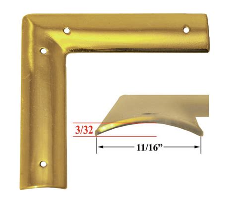 Decorative Furniture Trim: Brass & Nickel 